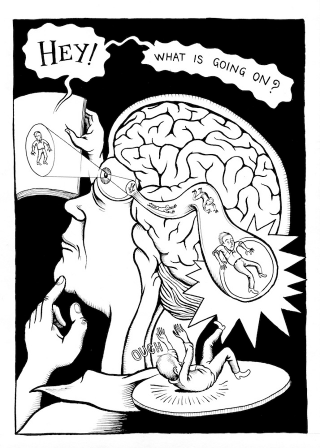 Illustration for article titled A graphic novel that takes place inside the brain